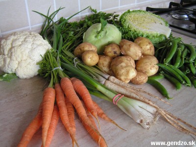 Zelenina na polievku